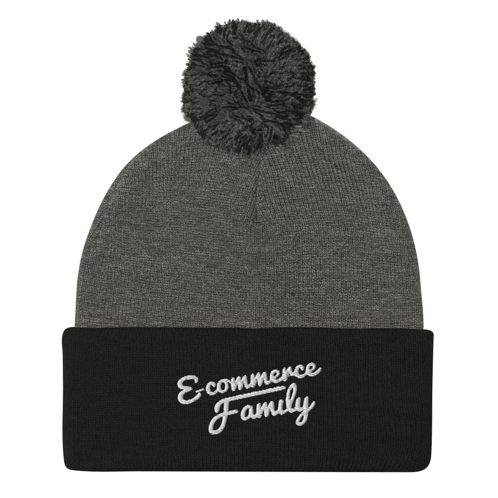 EF Beanie (Black/Grey)